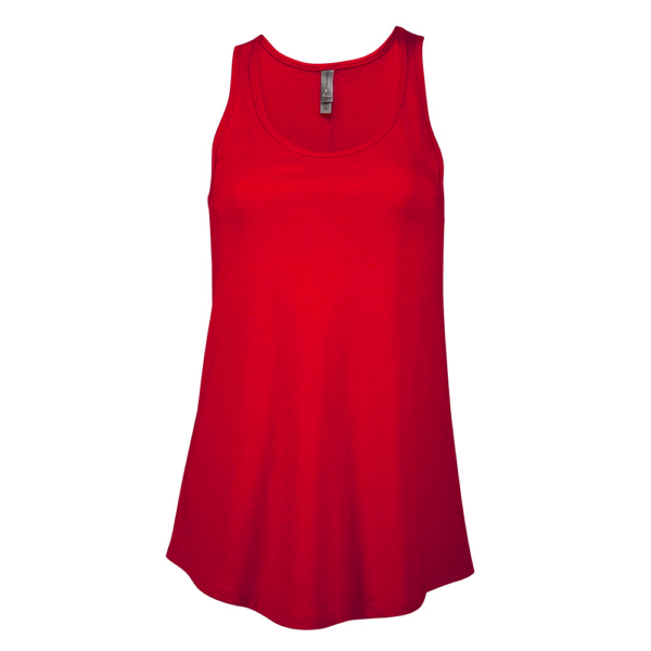 Ladies cvc flowy tank