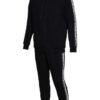 Black Side Striped Tracksuit